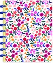 CUADERNO HAPPY NOTES FLORES 17X23CM RAYADO PUNTEADO C/DISCOS