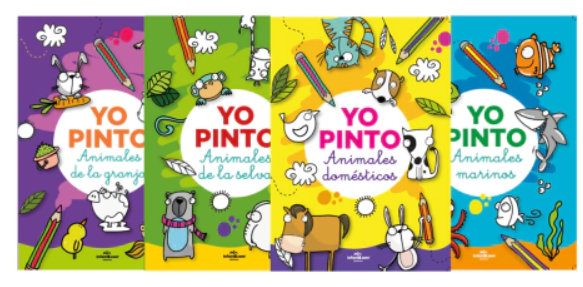 LIBRO YO PINTO ANIMALES