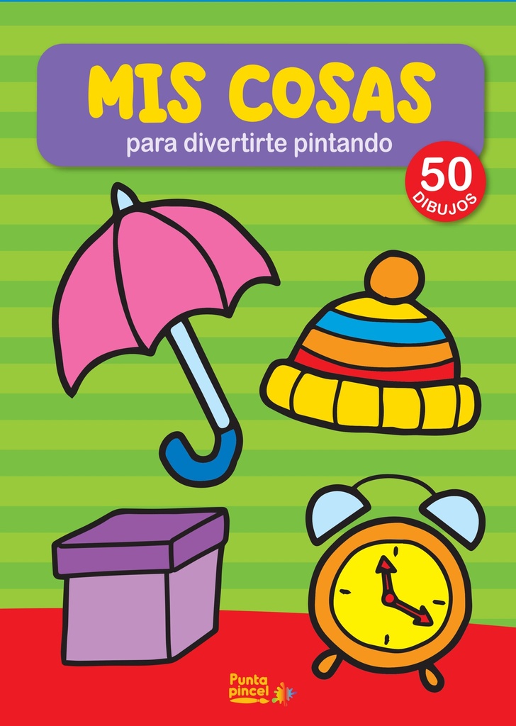 LIBRO MIS COSAS PARA DIVERTIRTE PINTANDO