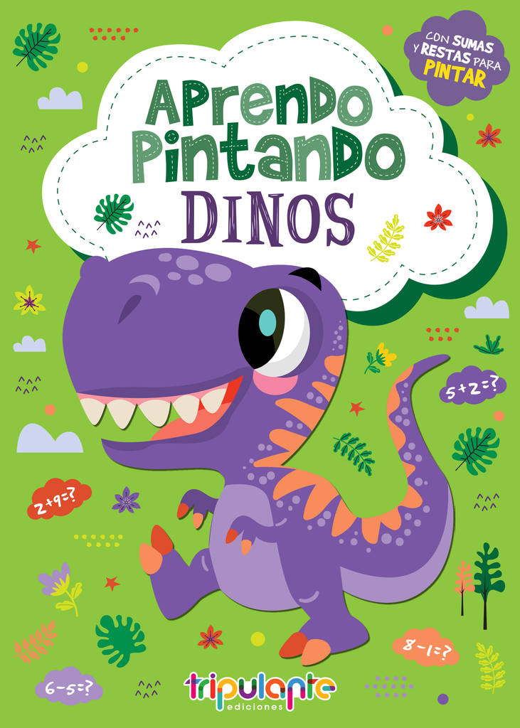 LIBRO APRENDO PINTANDO DINO