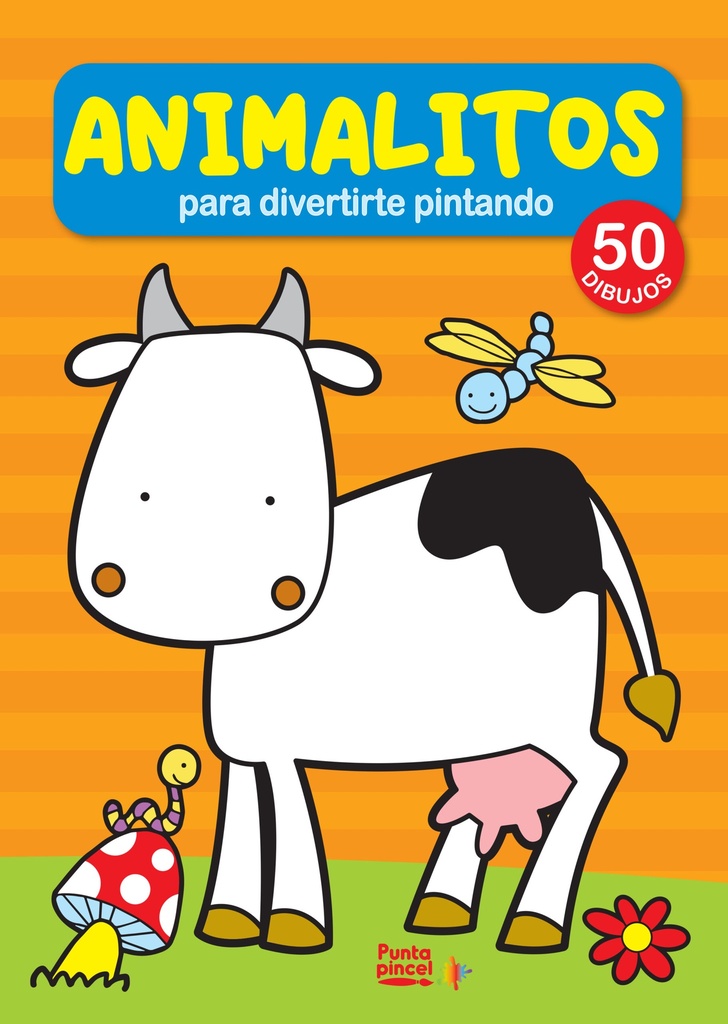 LIBRO ANIMALITOS PARA DIVERTIRTE PINTANDO