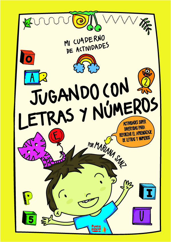 LIBRO JUGANDO CON LETRAS Y NUMEROS