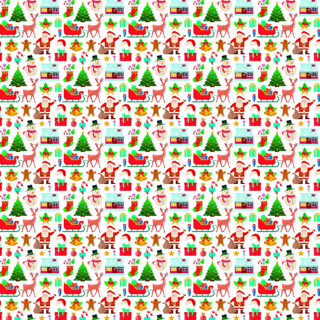 PAPEL MURESCO P/REGALO 70X100 X10 MIX NAVIDAD