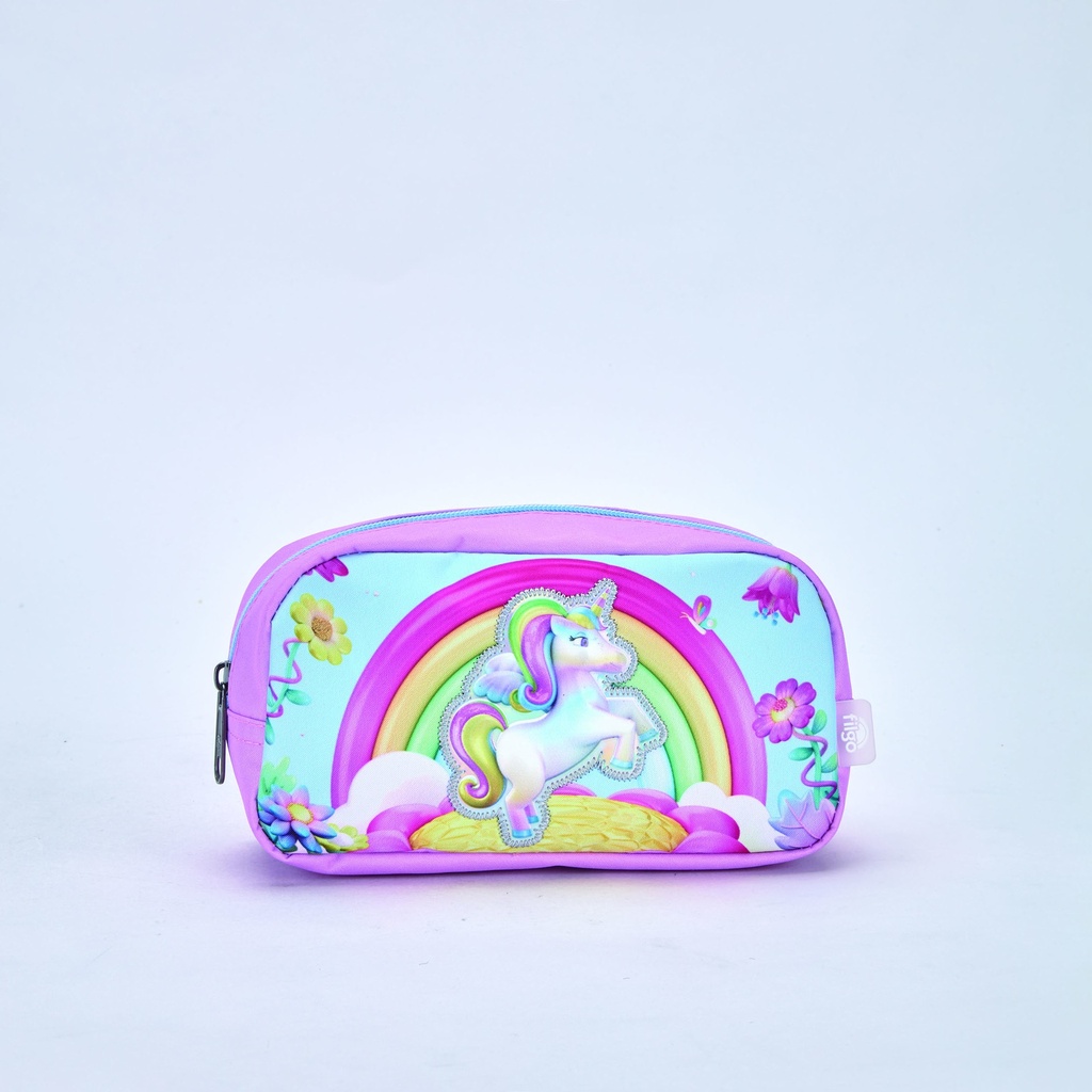 CARTUCHERA FILGO 3D POUCH UNICORNIO