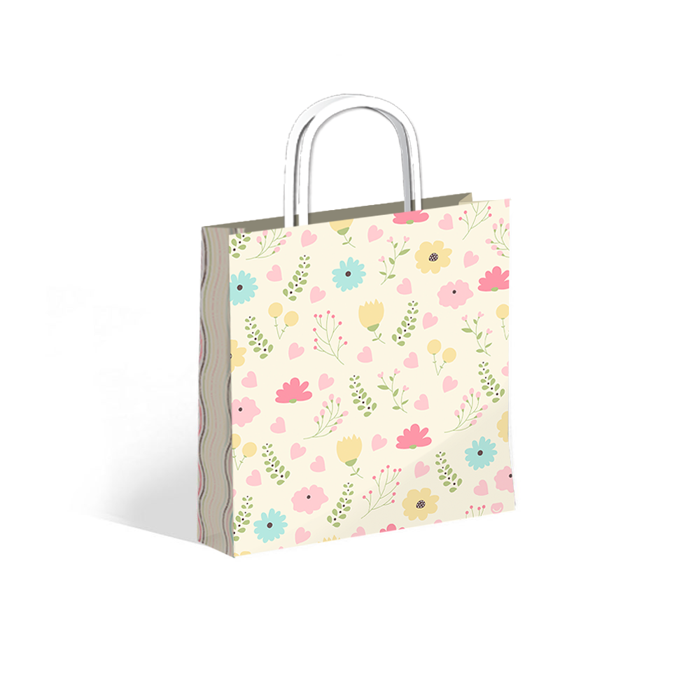 BOLSA RP LIGHT FLOWERS 22X10X24