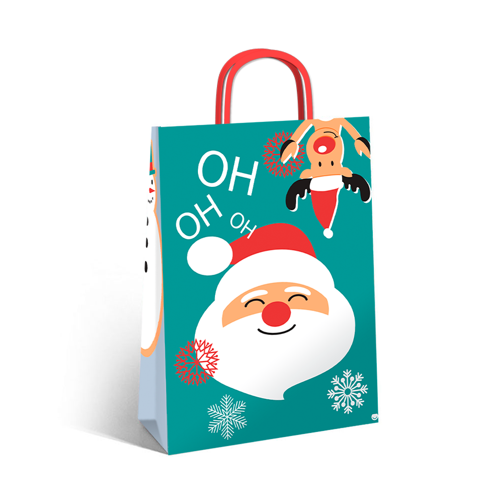 BOLSA RP MERRY CLAUS 30X12X41