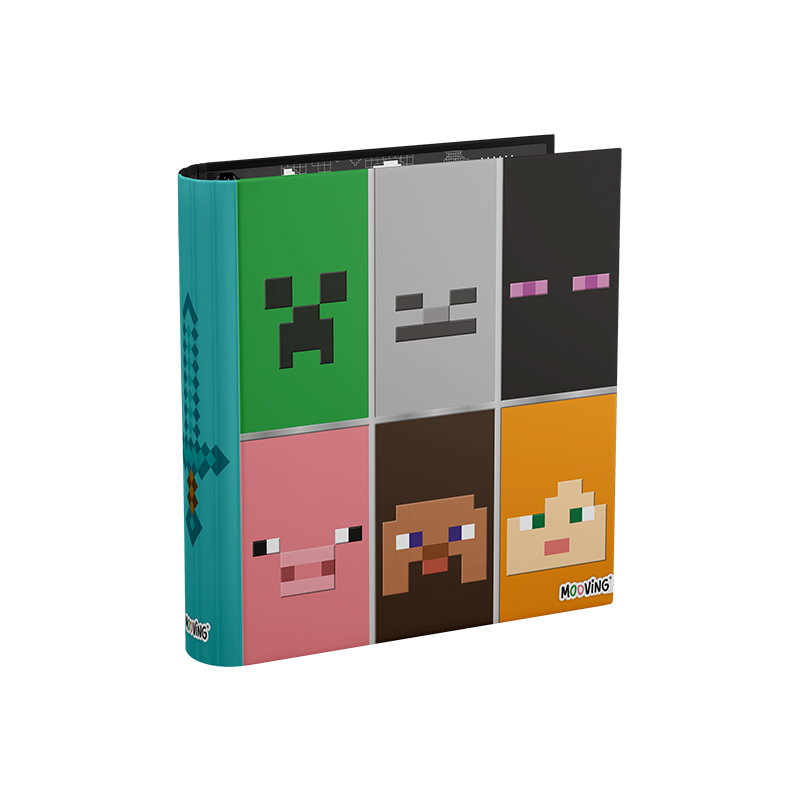 CARPETA 3X40 MOOVING MINECRAFT