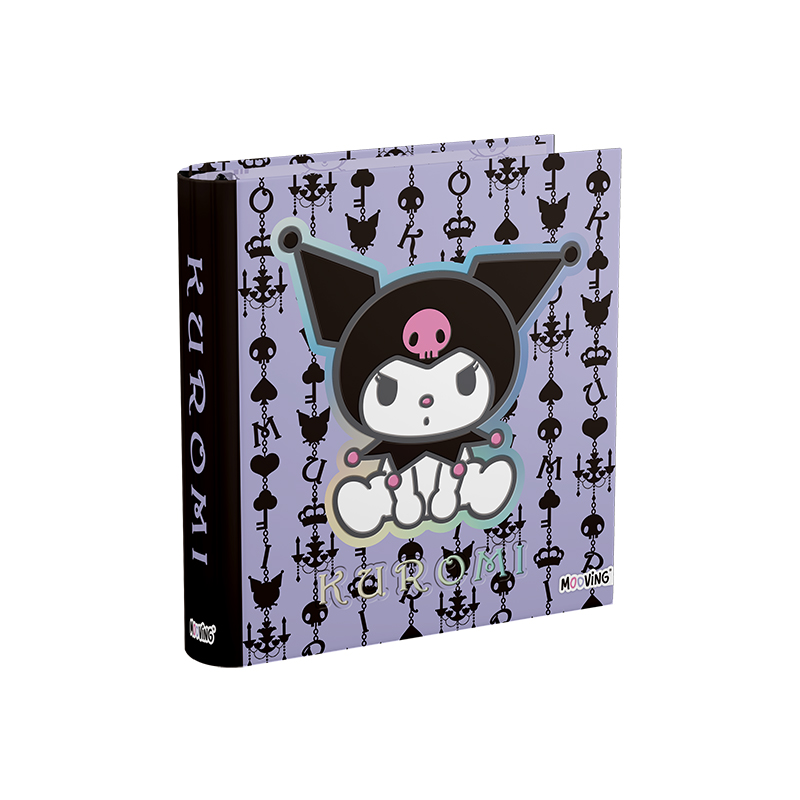 CARPETA 3X40 MOOVING KUROMI