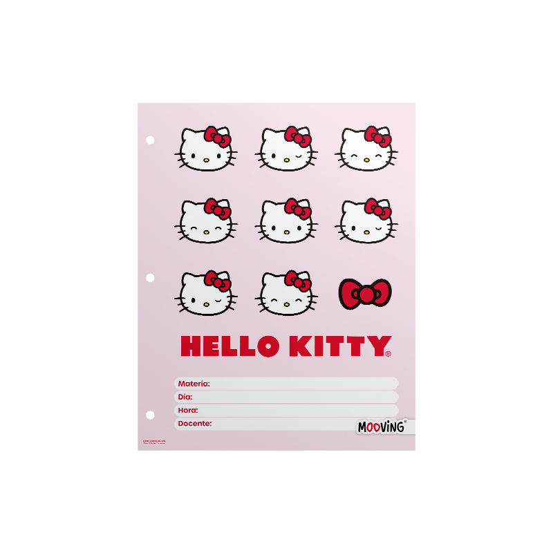 SEPARADOR MOOVING HELLO KITTY