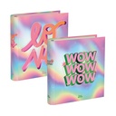 CARPETA 3X40 FW FUN WORLD HOLOGRAPHIC