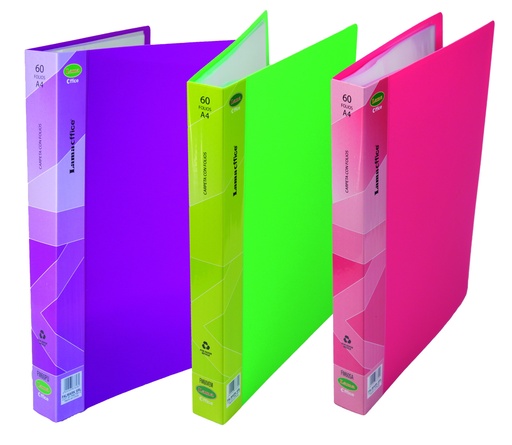 [FM20P] CARPETA A4 CON FOLIOS LAMA X20 FOLIOS PASTEL