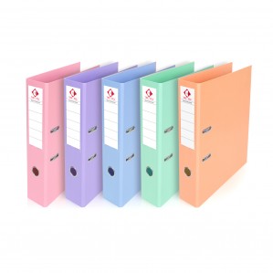 [1218CEL] BIBLIORATO THE-PEL A4 CELESTE PASTEL