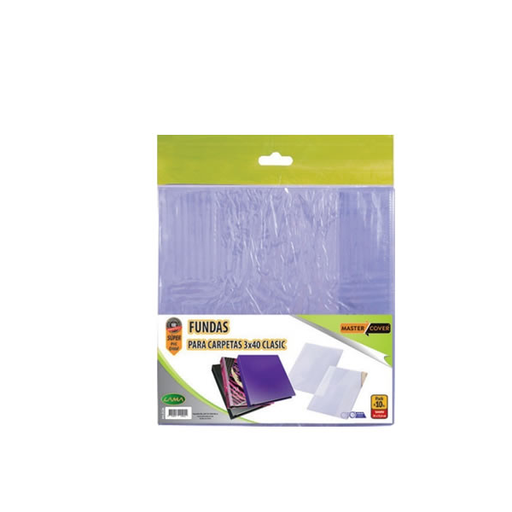 [0694-00043] FUNDA PVC LAMA P/CARPETA X10