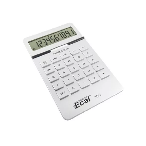 [TC56] CALCULADORA ECAL ESCRITORIO GRANDE TC56 10DIG+1P