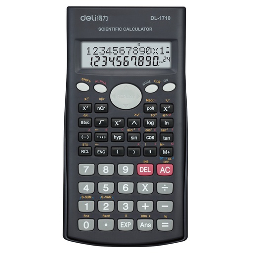 [E1710] CALCULADORA DELI CIENTIFICA 12 DIGITOS