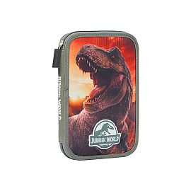 [1520232] CARTUCHERA MOOVING TEXTIL 1 PISO JURASSIC WORLD