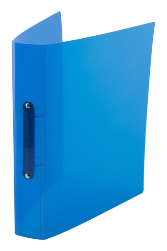 [PP2X40CAZ] CARPETA A4 2x40 LAMA CRISTAL AZUL