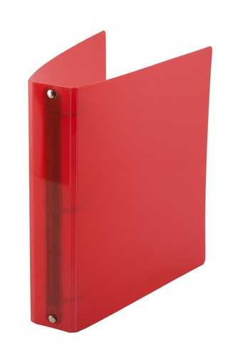 [PP3X40CRO] CARPETA 3X40 LAMA CRISTAL ROJO