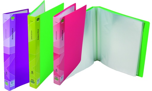 [FM10P] CARPETA A4 CON FOLIOS LAMA X10 FOLIOS PASTEL