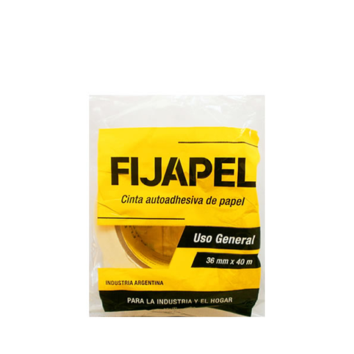 [054000736FI040] CINTA FIJAPEL PAPEL 36MMX40MT