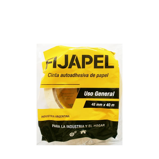 [054000748FI040] CINTA FIJAPEL PAPEL 48MMX40MT