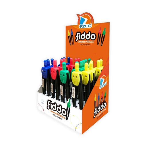 [402100] COMPAS EZCO PLASTICO FIDDO X24