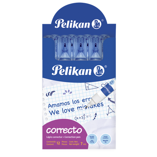 [804531] CORRECTOR PELIKAN LAPIZ CORRECTO 7ML CAJAX12