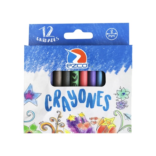 [172302] CRAYONES EZCO X12