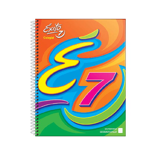 [100792] CUADERNO EXITO 7 ESP.21X27 60H RAYADO