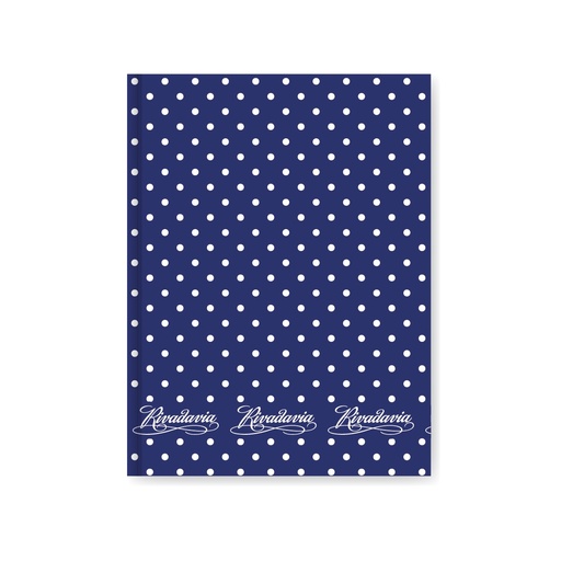 [367001] CUADERNO RIVADAVIA LUNAR 50H AZUL RAYADO