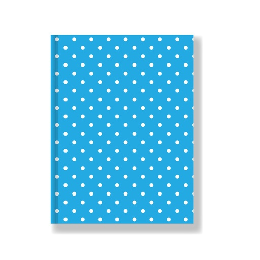 [613041] CUADERNO LAPRIDA T/D LUNAR 50H CELESTE RAYADO