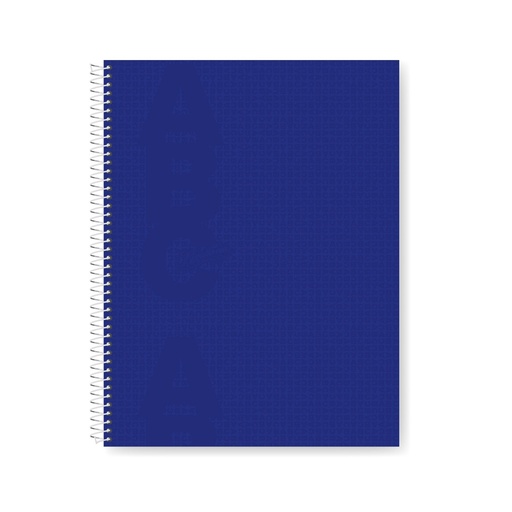 [359401] CUADERNO RIVADAVIA ABC 21X27 60H AZUL RAYADO