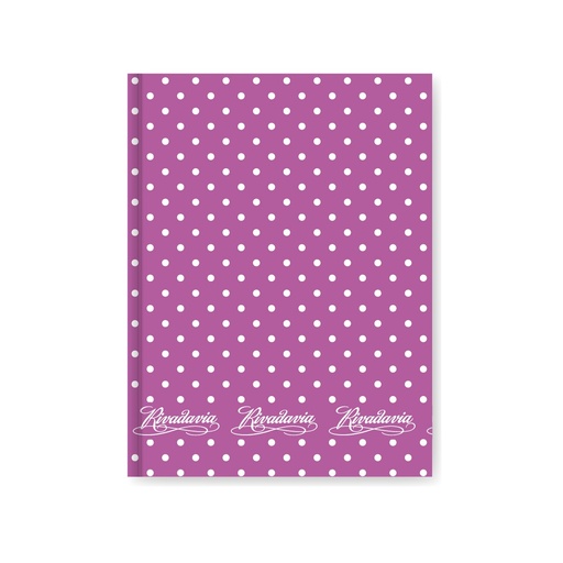 [367070] CUADERNO RIVADAVIA LUNAR 50H LILA RAYADO