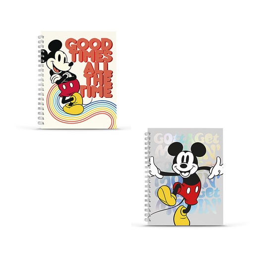 [1205121] CUADERNO MOOVING 16X21 T/D C/ESP 80H MICKEY MOUSE