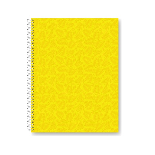 [627051] CUADERNO LAPRIDA AB7 21X27 60H AMARILLO RAYADO