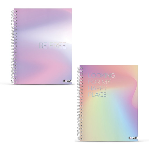 [1206210] CUADERNO MOOVING A4 T/D 96H PASTEL