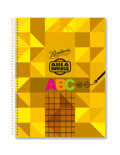 [359203] CUADERNO RIVADAVIA ABC AULA 21X27 60H CUADRICULADO