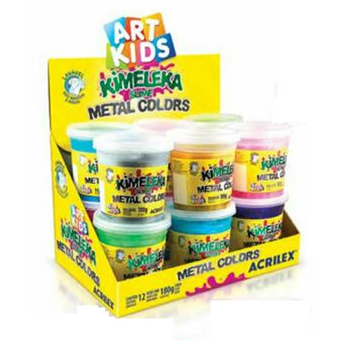 [05832-0000] KIMELEKA ACRILEX METAL (SLIME) 180G