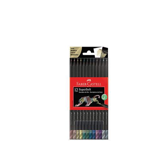 [210722] PINTURITAS FABER SUPERSOFT X12 METALICOS