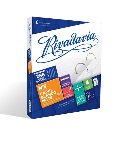 [498001] REPUESTO RIVADAVIA Nº3 X288H RAYADO