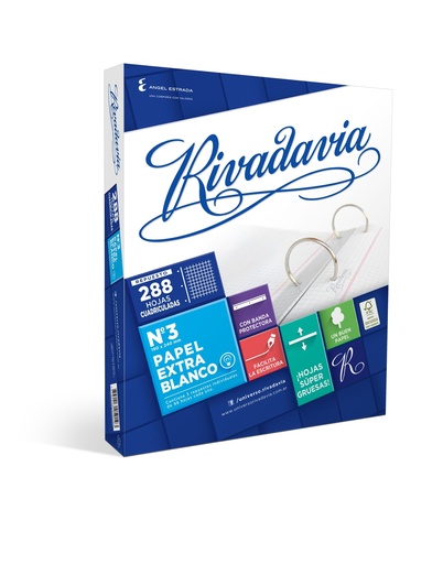 [478303] REPUESTO RIVADAVIA Nº3 E/B X288H CUADRICULADO
