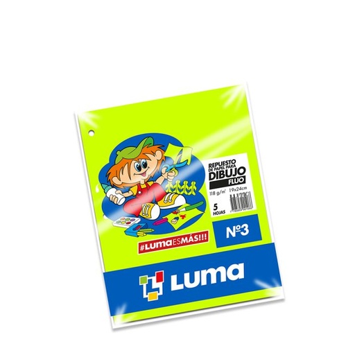 [80-32] REPUESTO LUMA N°3 FLUO X5H