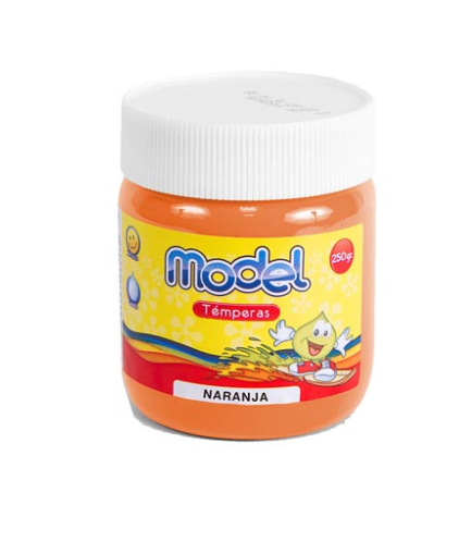 [826546] TEMPERA MODEL POTE 250G NARANJA