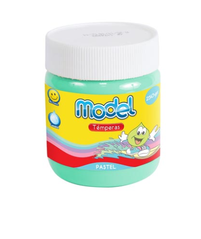 [826503] TEMPERA MODEL POTE 250G PASTEL VERDE