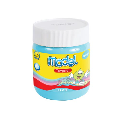 [826504] TEMPERA MODEL POTE 250G PASTEL AZUL