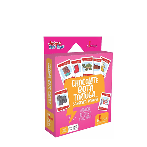 [525] JUEGO BONTUS CHOCOLATE BOTA TORTUGA