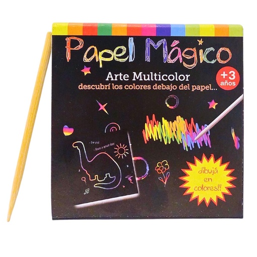 [12523] PAPEL MAGICO EN TACO X25H