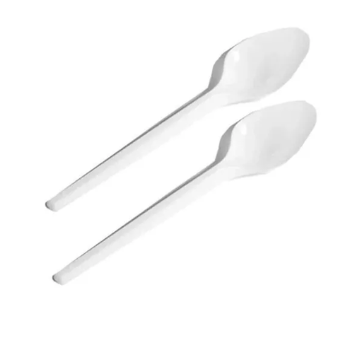 [CSPU] CUCHARAS PLASTICAS SUNDAE BLANCAS X1000