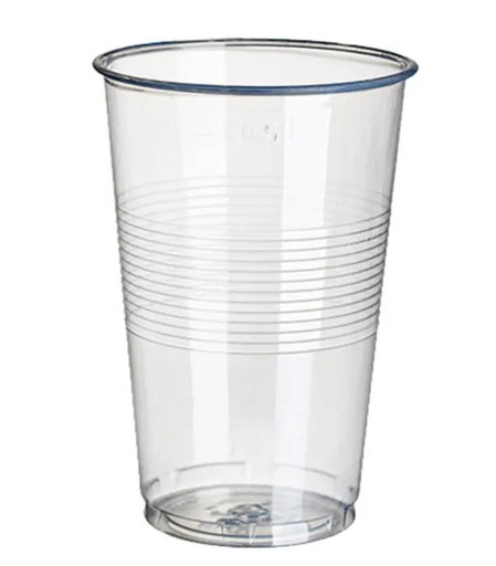 [02NATLIV955001] VASO PLASTICO NATURAL LIVIANO 500CC X50