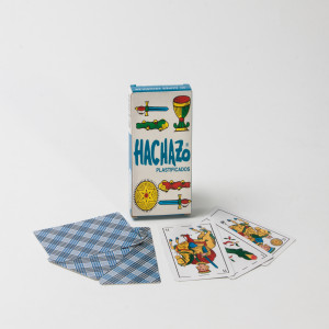 [JS3284] NAIPES HACHAZO ESPAÑOLES X50 PLASTIFICADOS